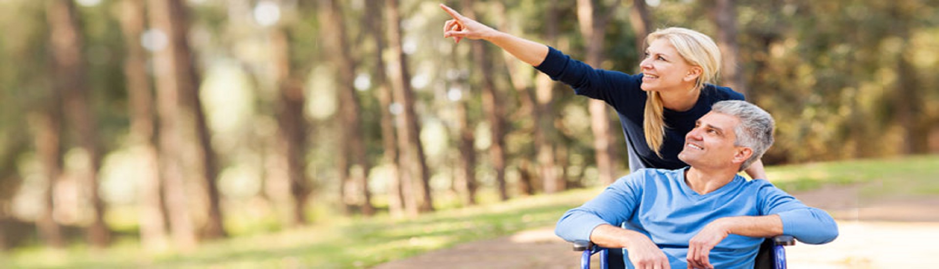 elderly couple smiling